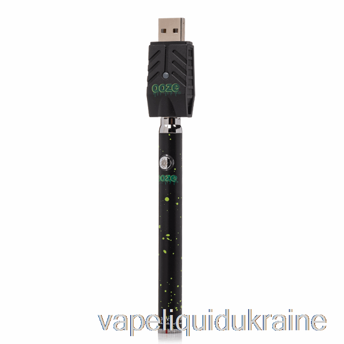 Vape Liquid Ukraine Ooze 320mAh Twist Slim Pen Battery Green Splatter